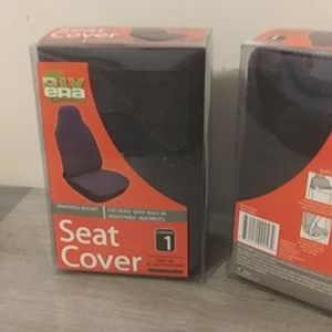 Auto seat covers pair for bucket seats